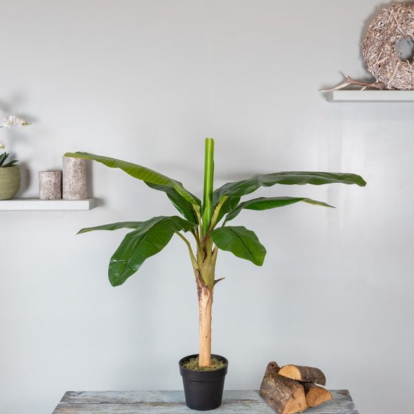 Kunstplant Bananenplant 110 cm